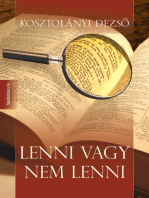 Lenni vagy nem lenni