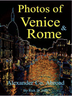 Photos of Venice and Rome