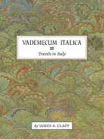 Vademecum Italica: Travels in Italy