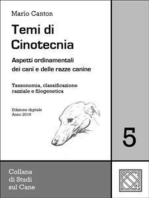Temi di Cinotecnia 5 - Tassonomia, classificazione e filogenetica: Aspetti ordinamentali dei cani e delle razze canine