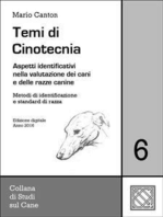 Temi di Cinotecnia 6 - Metodi di identificazione e standard di razza: Aspetti identificativi nella valutazione dei cani e delle razze canine
