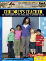 Children’s Teacher: 2nd Quarter 2016