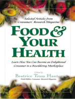 Food & Your Health: Selected Articles from Consumers' Research Magazine