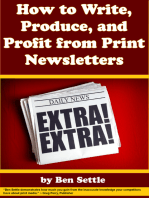 How to Write, Produce, and Profit from Print Newsletters