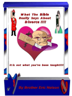 What the Bible Really Says About Divorce! It's Not What You've Been Taught!