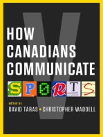 How Canadians Communicate V: Sports