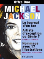 Michael Jackson : Offre Duo: Deux textes de Franck Vidiella et un Hommage illustré d'Onésimo Colavidas