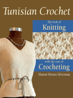 Tunisian Crochet: The Look of Knitting with the Ease of Crocheting