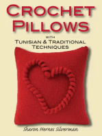 Crochet Pillows with Tunisian & Traditional Techniques