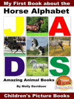 My First Book about the Horse Alphabet: Amazing Animal Books - Children's Picture Books