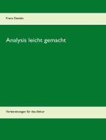 Analysis leicht gemacht