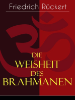 Die Weisheit des Brahmanen: Dichterisches Tagebuch