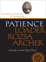 Recollections of Past Days: The Autobiography of Patience Loader Rozsa Archer