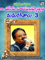 S.P. Balu Madhura Geetalu Part - 3