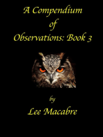 A Compendium of Observations Book 3