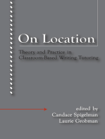 On Location: Theory and Practice in Classroom-Based Writing Tutoring