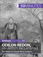 Odilon Redon, un artiste inclassable: Des Noirs au chant de la couleur
