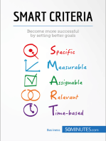SMART Criteria: Become more successful by setting better goals