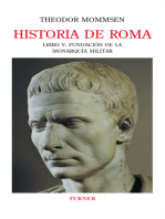 Historia de Roma. Libro V: Fundación de la monarquía militar