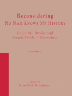 Reconsidering No Man Knows My History