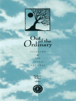Out Of The Ordinary: Folklore and the Supernatural