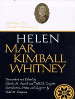Widow's Tale, A: 1884-1896 Diary of Helen Mar Kimball Whitney