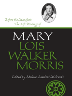 Before the Manifesto: The Life Writings of Mary Lois Walker Morris