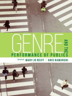 Genre and the Performance of Publics