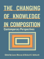 Changing of Knowledge in Composition: Contemporary Perspectives