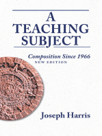 Teaching Subject, A: Composition Since 1966, New Edition