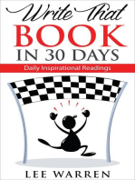 Write That Book in 30 Days