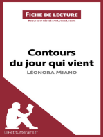 Contours du jour qui vient de Léonora Miano (Fiche de lecture): Analyse complète et résumé détaillé de l'oeuvre