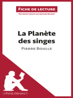 La Planète des singes de Pierre Boulle (Fiche de lecture): Analyse complète et résumé détaillé de l'oeuvre