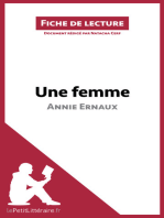 Une femme d'Annie Ernaux (Fiche de lecture): Analyse complète et résumé détaillé de l'oeuvre