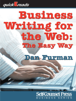 Business Writing for the Web: The Easy Way