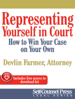 Representing Yourself In Court (US): How to Win Your Case on Your Own