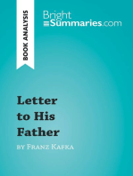 Letter to His Father by Franz Kafka (Book Analysis): Detailed Summary, Analysis and Reading Guide