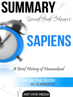 Yuval Noah Harari’s Sapiens: A Brief History of Mankind Summary