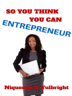 So You Think You Can Entrepreneur