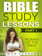 Bible Study Lessons Part1 Women of The Bible