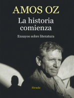 La historia comienza: Ensayos sobre literatura