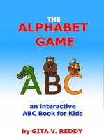 The Alphabet Game (an Interactive ABC Book for Kids)