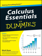 Calculus Essentials For Dummies