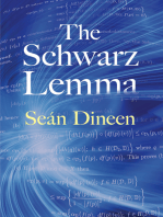 The Schwarz Lemma