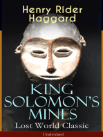 King Solomon's Mines (Lost World Classic) – Unabridged: Adventure Novel