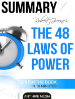 Robert Greene’s The 48 Laws of Power Summary