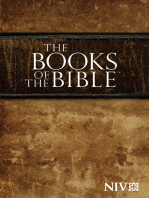 NIV, Books of the Bible
