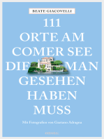 111 Orte am Comer See, die man gesehen haben muss: Reiseführer