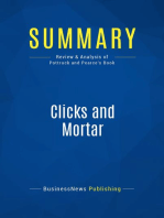 Clicks and Mortar (Review and Analysis of Pottruck and Pearce's Book)