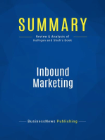 Inbound Marketing (Review and Analysis of Halligan and Shah's Book)